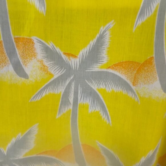 Vintage 1980's Men's Tropicana Hawaiian Shirt With Palm Tree - Picture 3 of 9